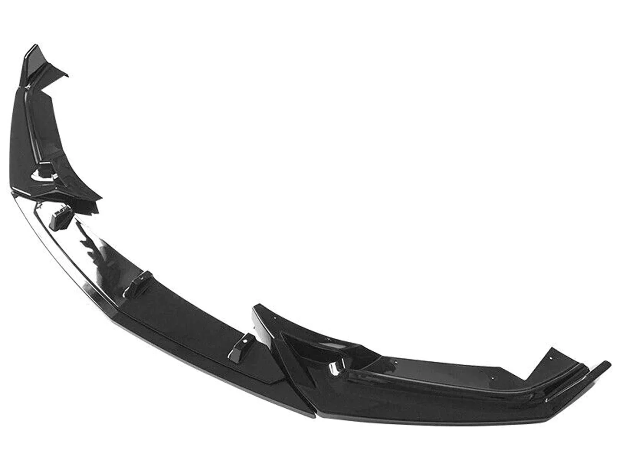 Fits 2020-2024 Cadillac CT5 3PCS Gloss Black PP Front Bumper Lip Spoiler Splitter (NOT FIT CT5-V) - Image 4