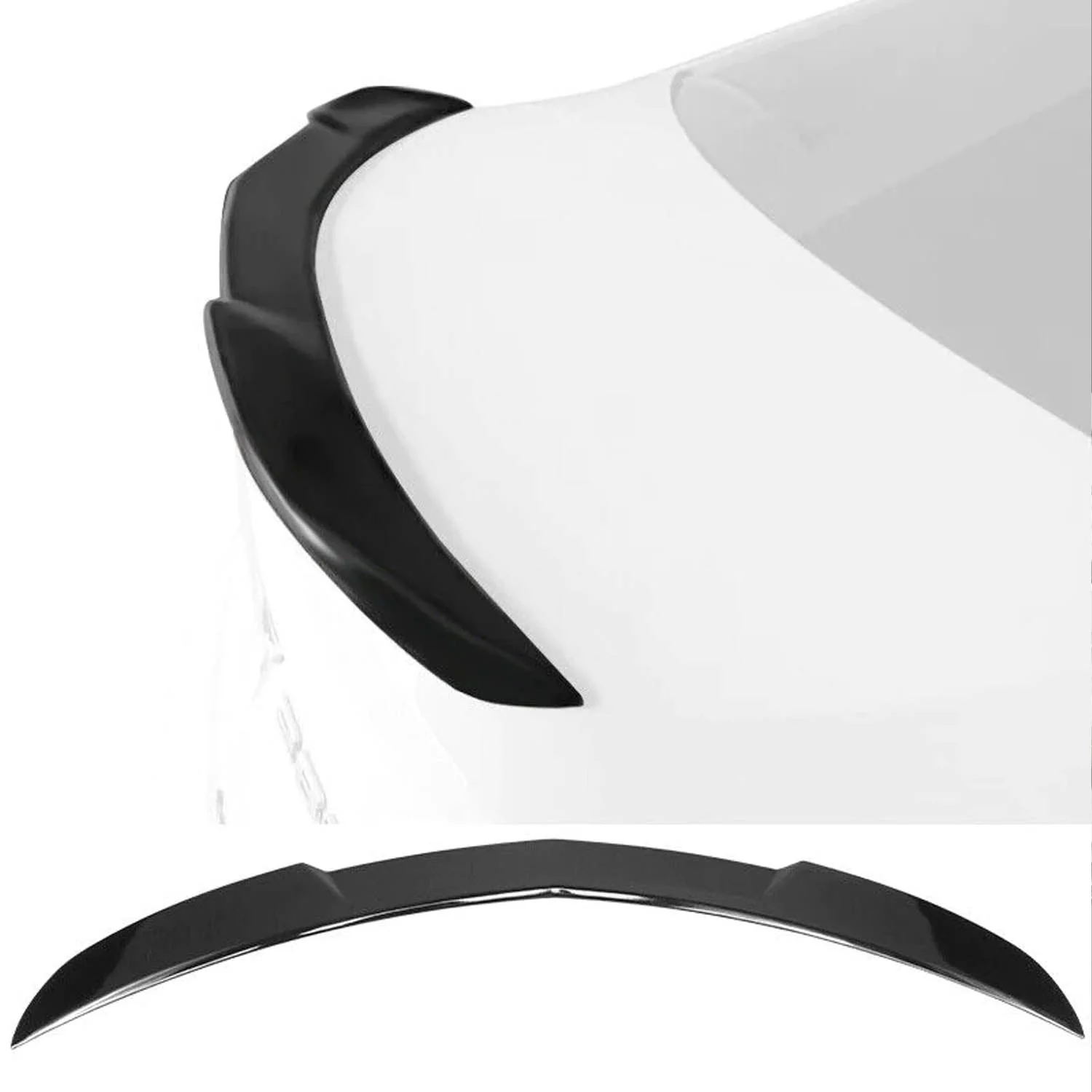 Gloss Black Rear Trunk Spoiler for Cadillac CT5 2020-2023 - Image 2