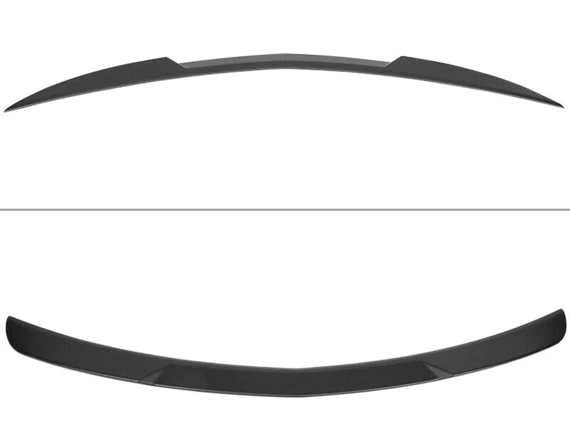Matte Black Rear Trunk Spoiler Lip for Cadillac CT5 2020-2023 - Image 3