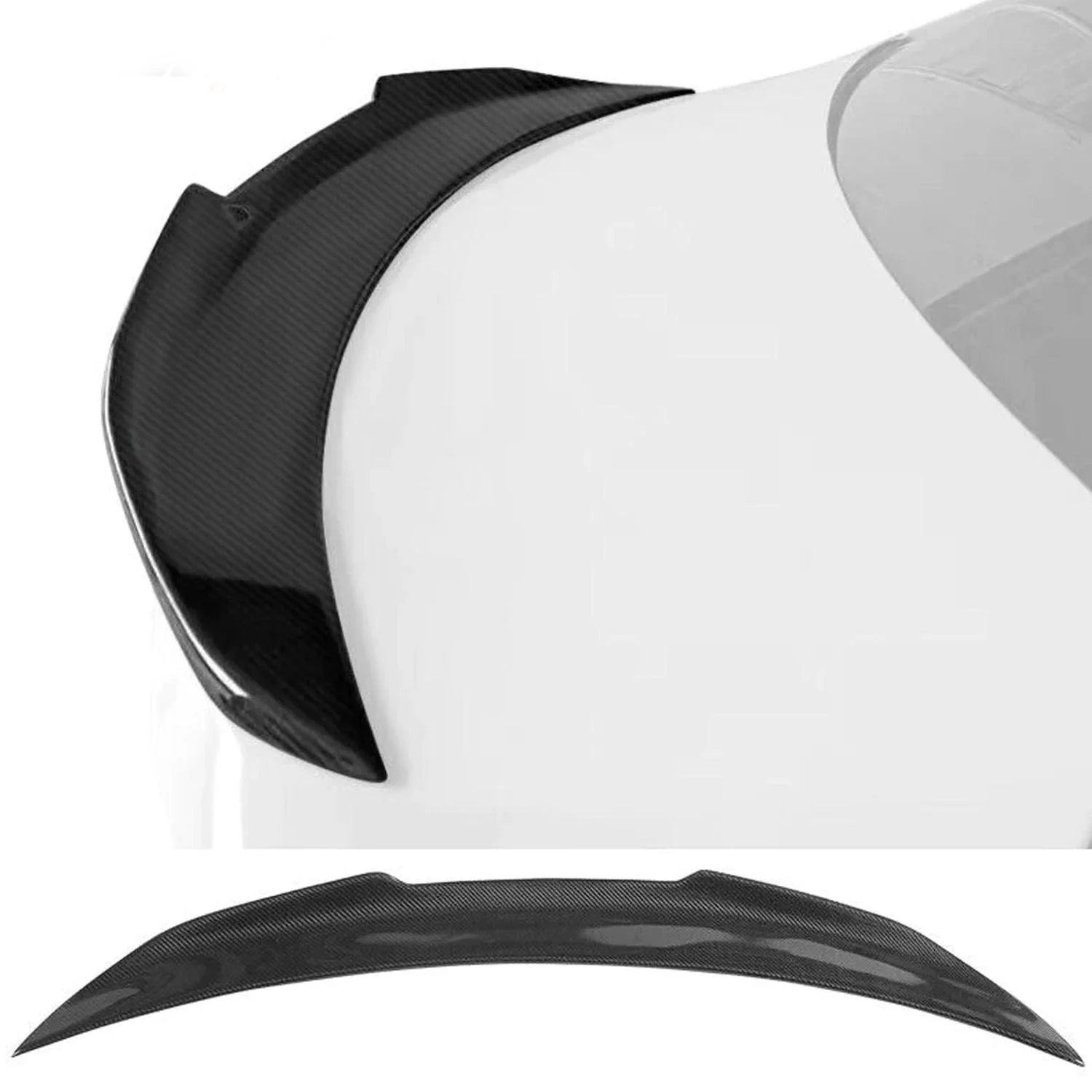 Carbon Fiber Highkick Rear Spoiler for Cadillac CT5 2020-2023 - Image 2
