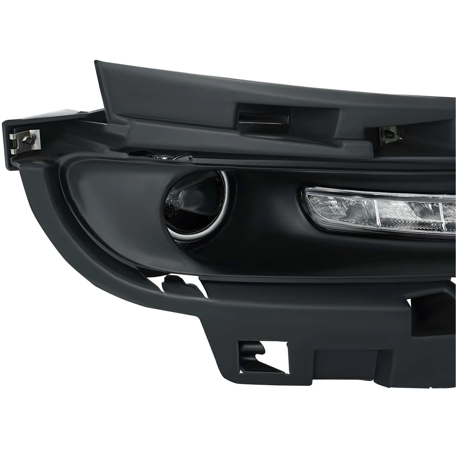 Fits 2012-2016 Jeep Grand Cherokee SRT8 LED DRL Daytime Running Fog Lights - Image 13