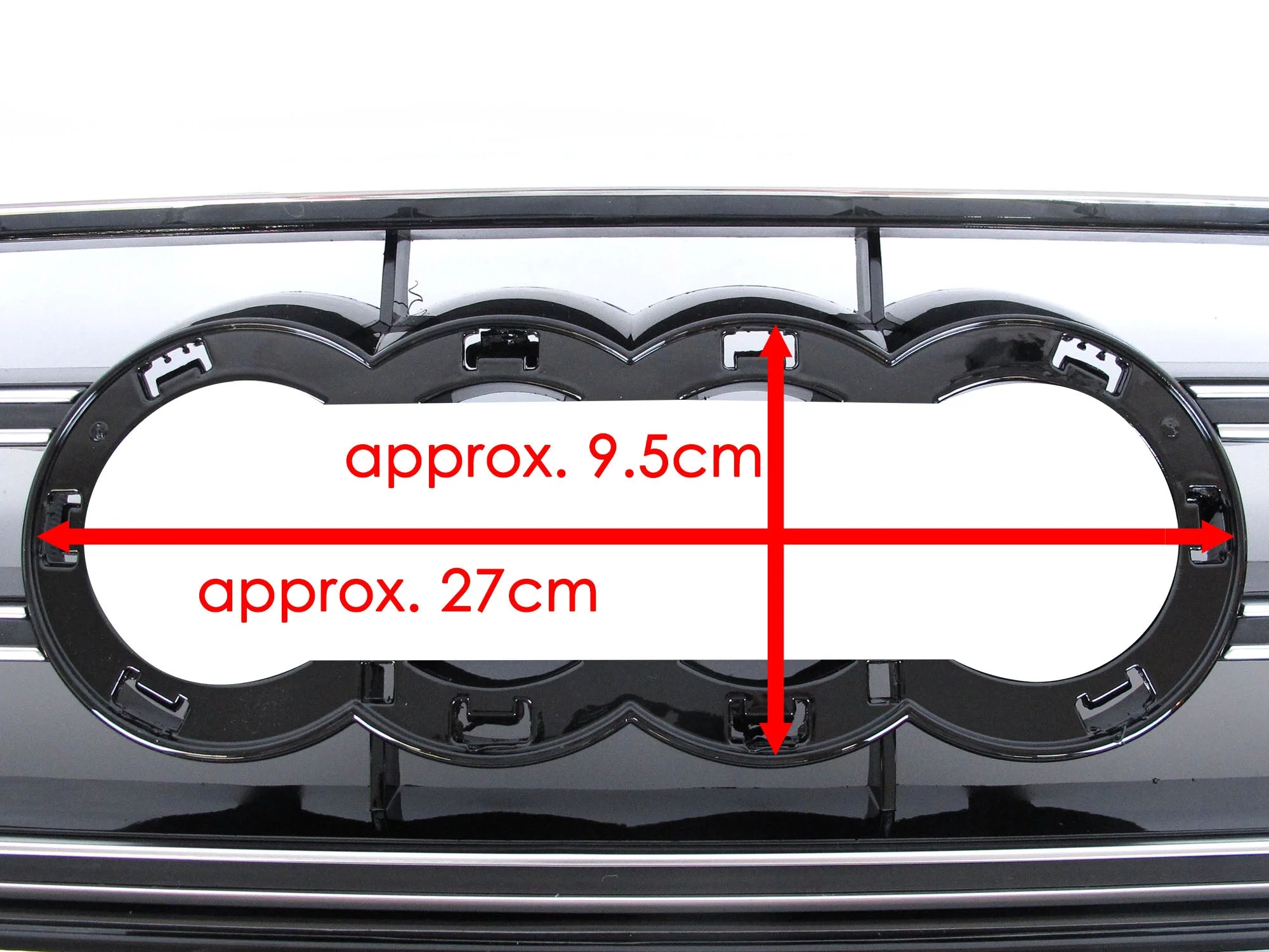 Chrome Front Grill for AUDI A4 B8.5 S4 2013-2015 2016 fg199 - Image 12