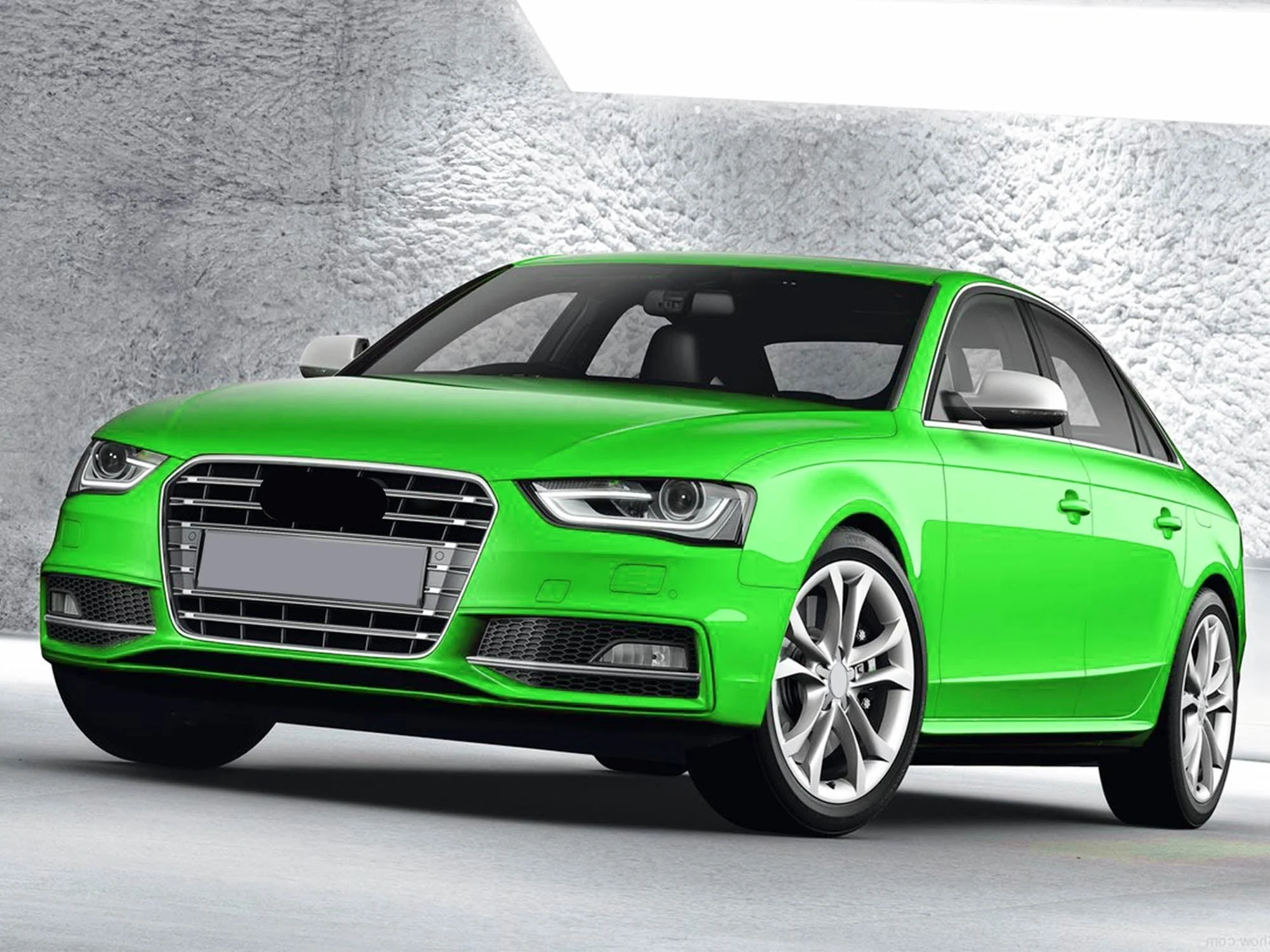 Chrome Front Grill for AUDI A4 B8.5 S4 2013-2015 2016 fg199 - Image 3