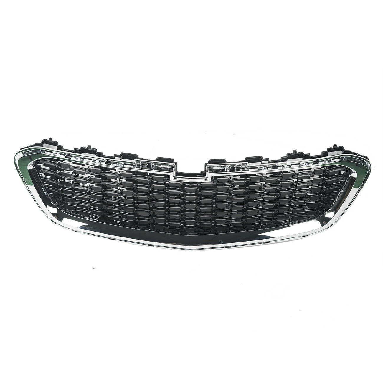 3PCS Front Upper Grille Center Lower Grill for Chevrolet Malibu 2014-2016 - Image 4