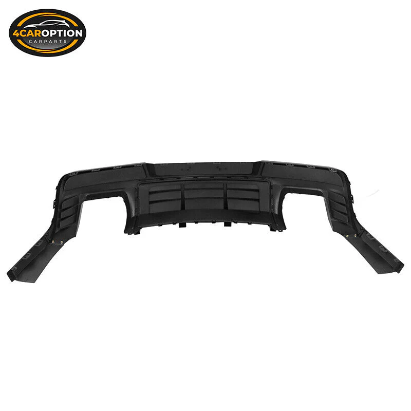Fits 2014 2015 Chevrolet Camaro Ikon Style Rear Diffuser Bumper Lip Spoiler Gloss Black PP - Image 9