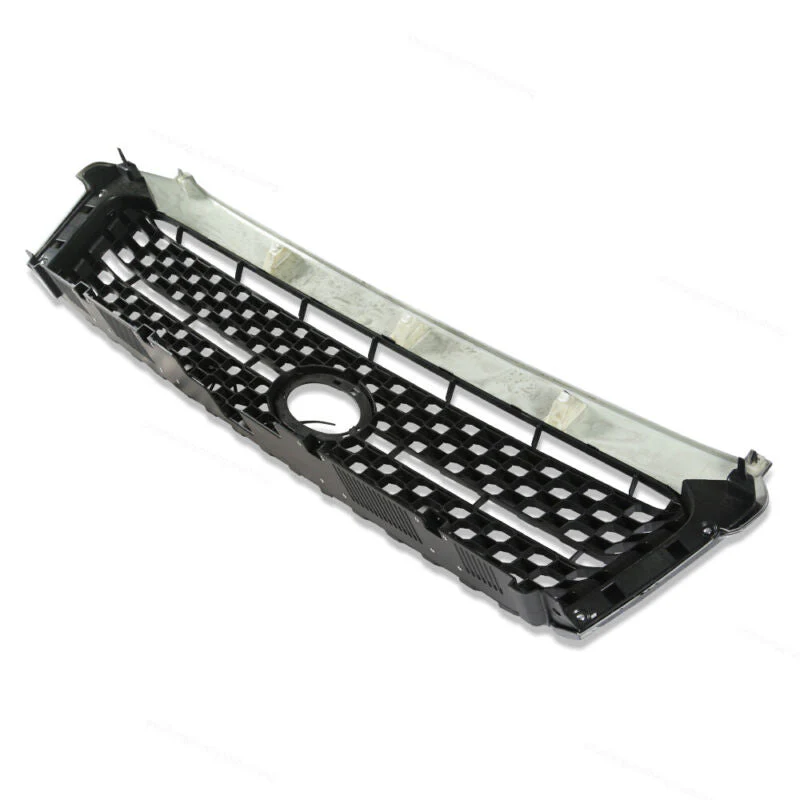 Gloss Black Fit for 2014-2021 Toyota Tundra Front Grille & Hood Bulge Molding - Image 3