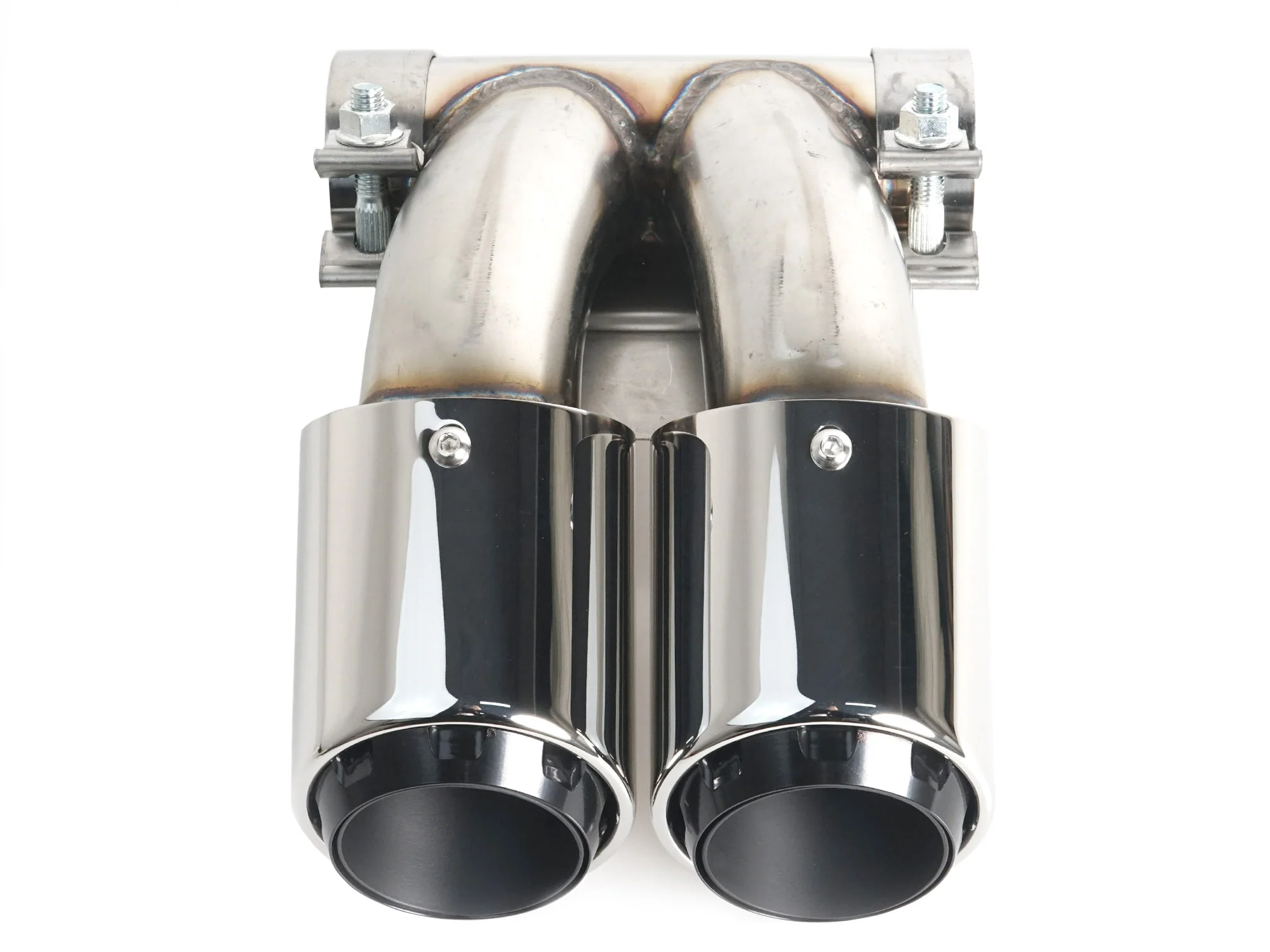 3-Layer Exhaust Tips Chrome for Porsche 718 Cayman 982 Boxster 2017-2023 - Image 11