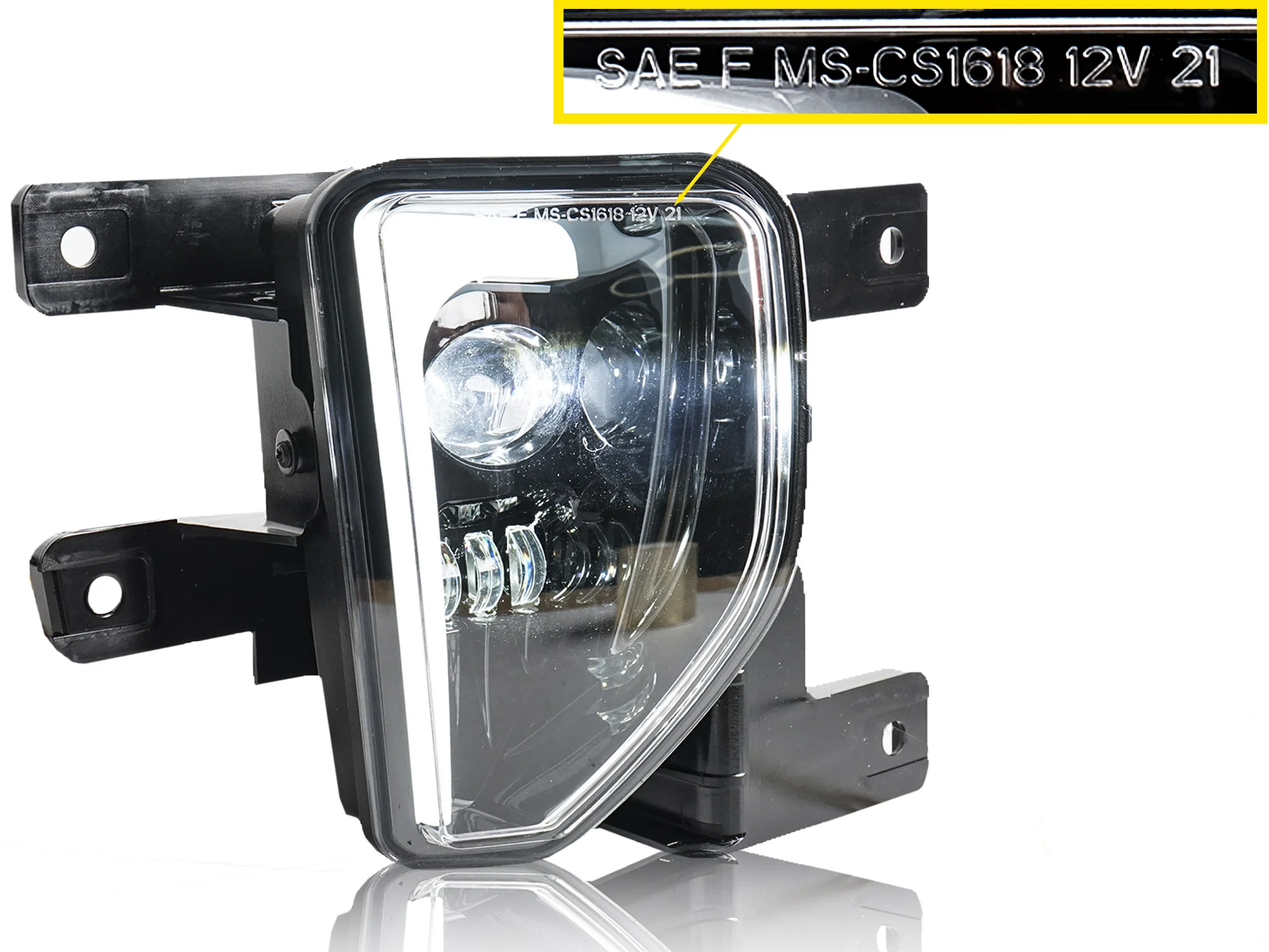 Fog Light Kit w/ Daytime Running Lamps For Chevy Silverado 1500 2016 2017 2018 - Image 6