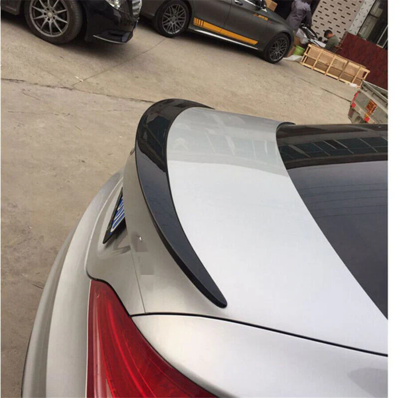 Gloss Black Rear Trunk Spoiler For Mercedes CLA W117 C117 CLA180 CLA200 CLA250 2013-2019 - Image 2