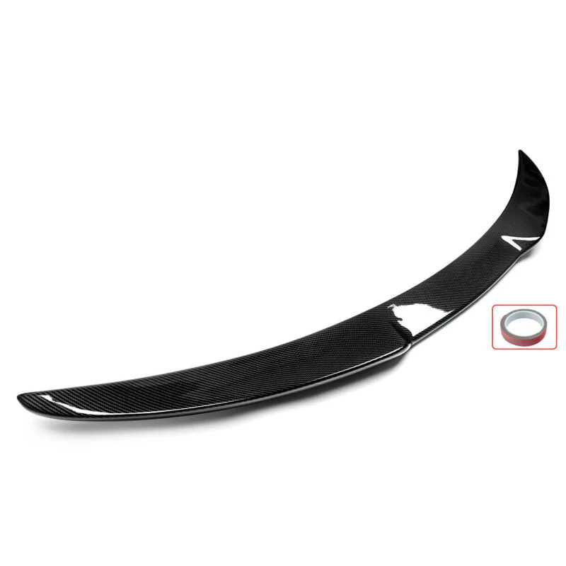 For 2017-2022 Alfa Romeo Giulia Carbon Fiber Look Rear Trunk Spoiler - Image 6