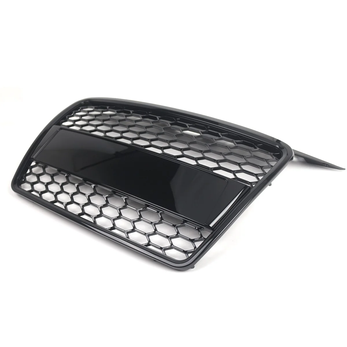 For 2005-2008 Audi A3 8P RS3 Style Front Grille Grill Gloss Black Honeycomb Mesh - Image 8