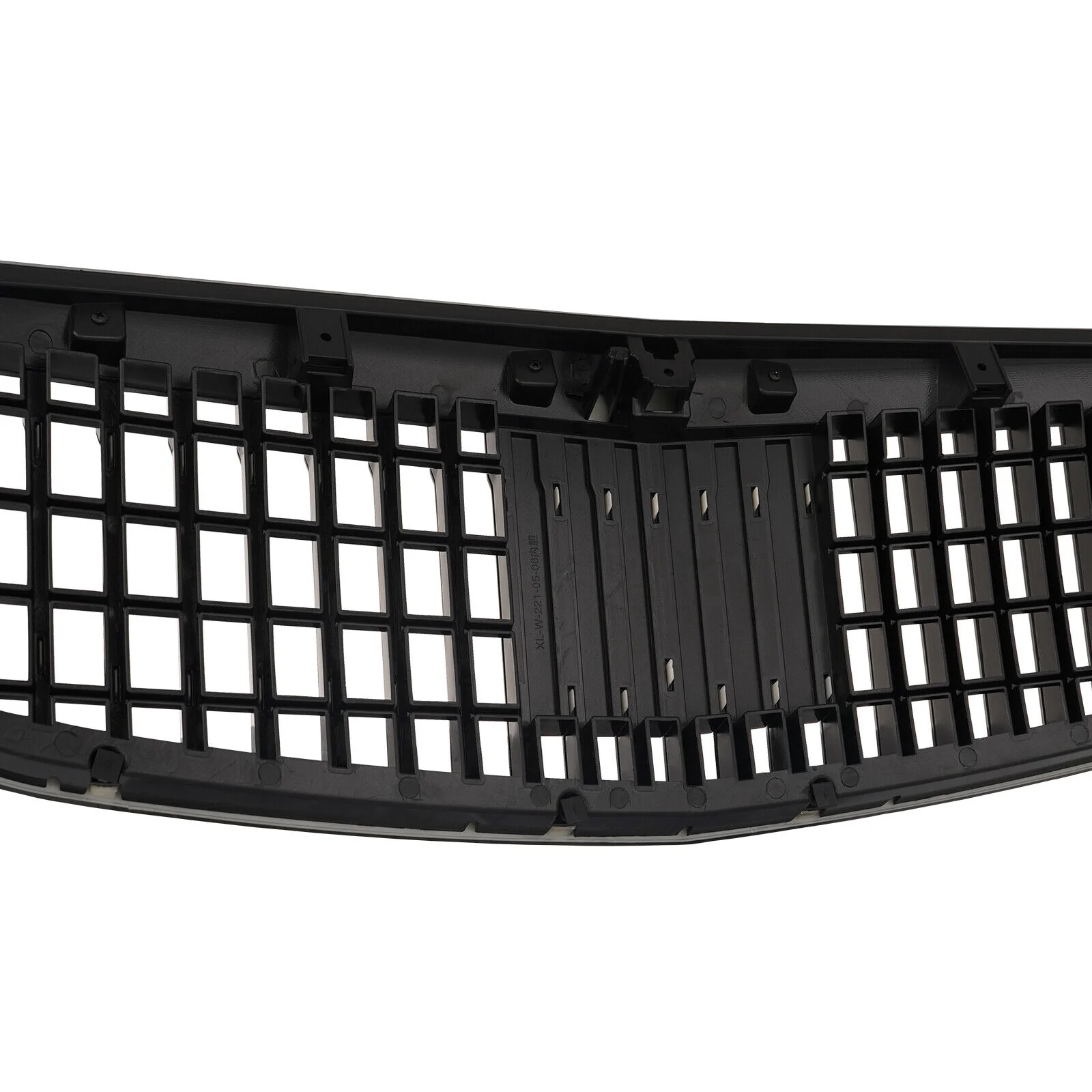 Fit For 2005-2009 Mercedes S-Class W221 Front Grille Gloss Black W/ ACC & W/ Camera Hole - Image 9