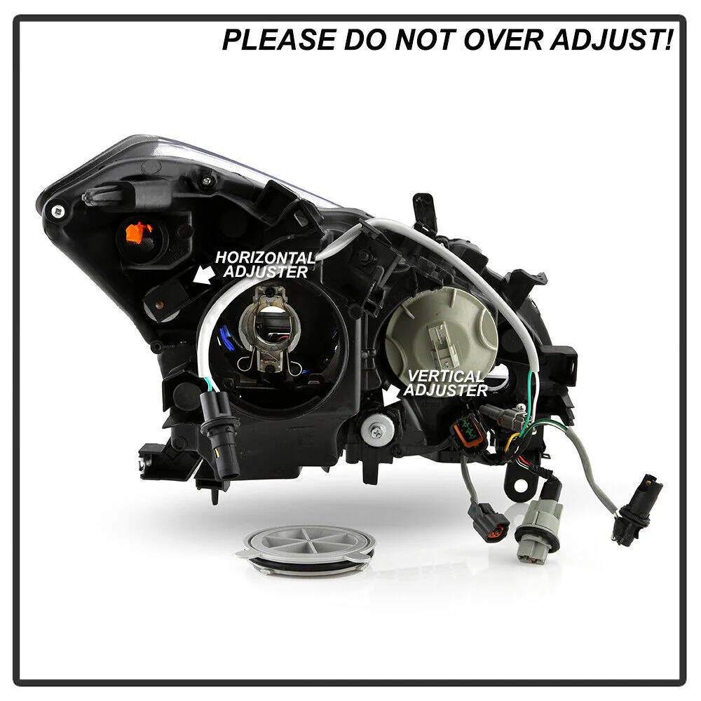 For 2011-2013 Infiniti M37 M56 HID XENON w/o AFS Black Projector Headlights - Image 9