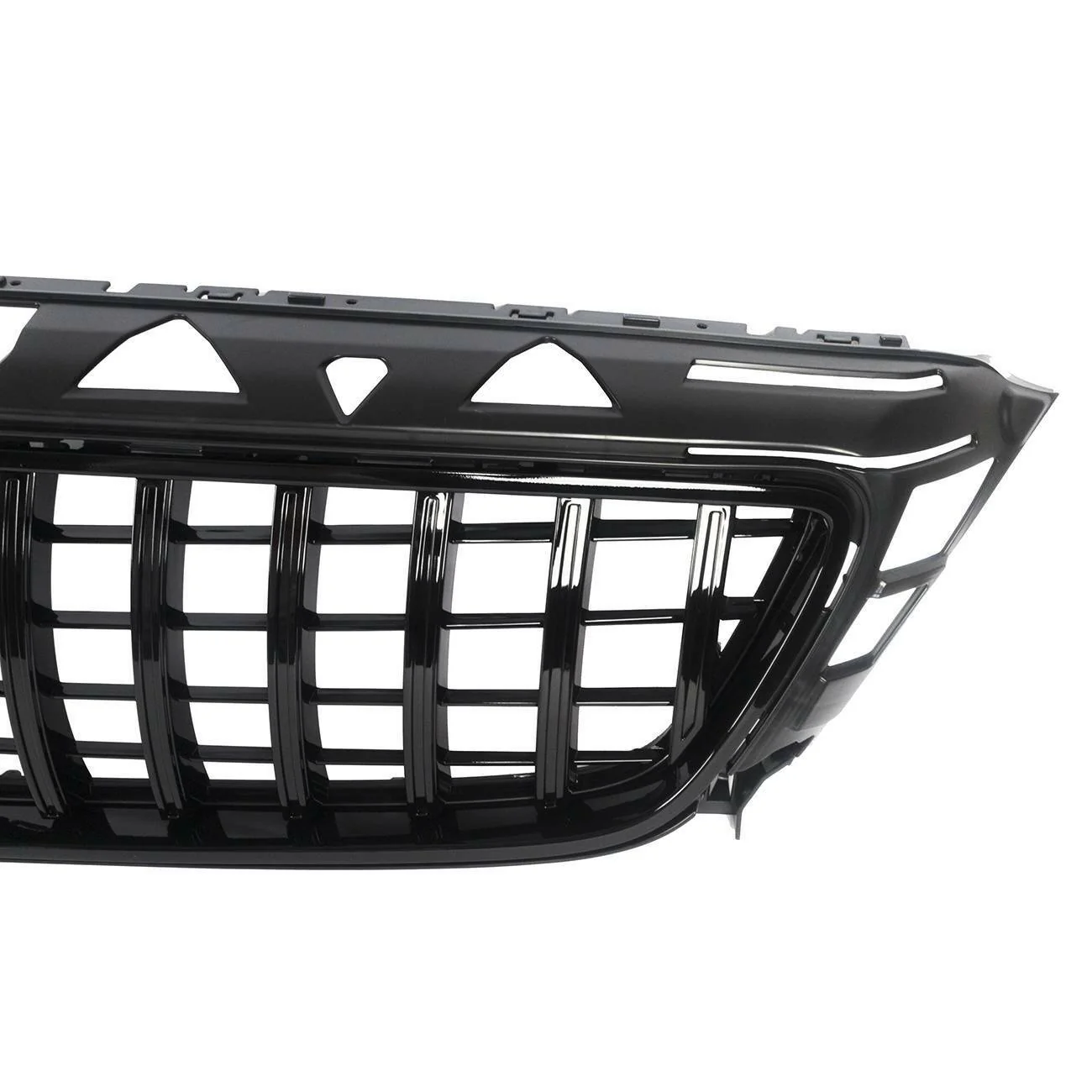 Gloss Black Front Bumper Grill For 2011-2014 Mercedes CLS W218 - Image 16