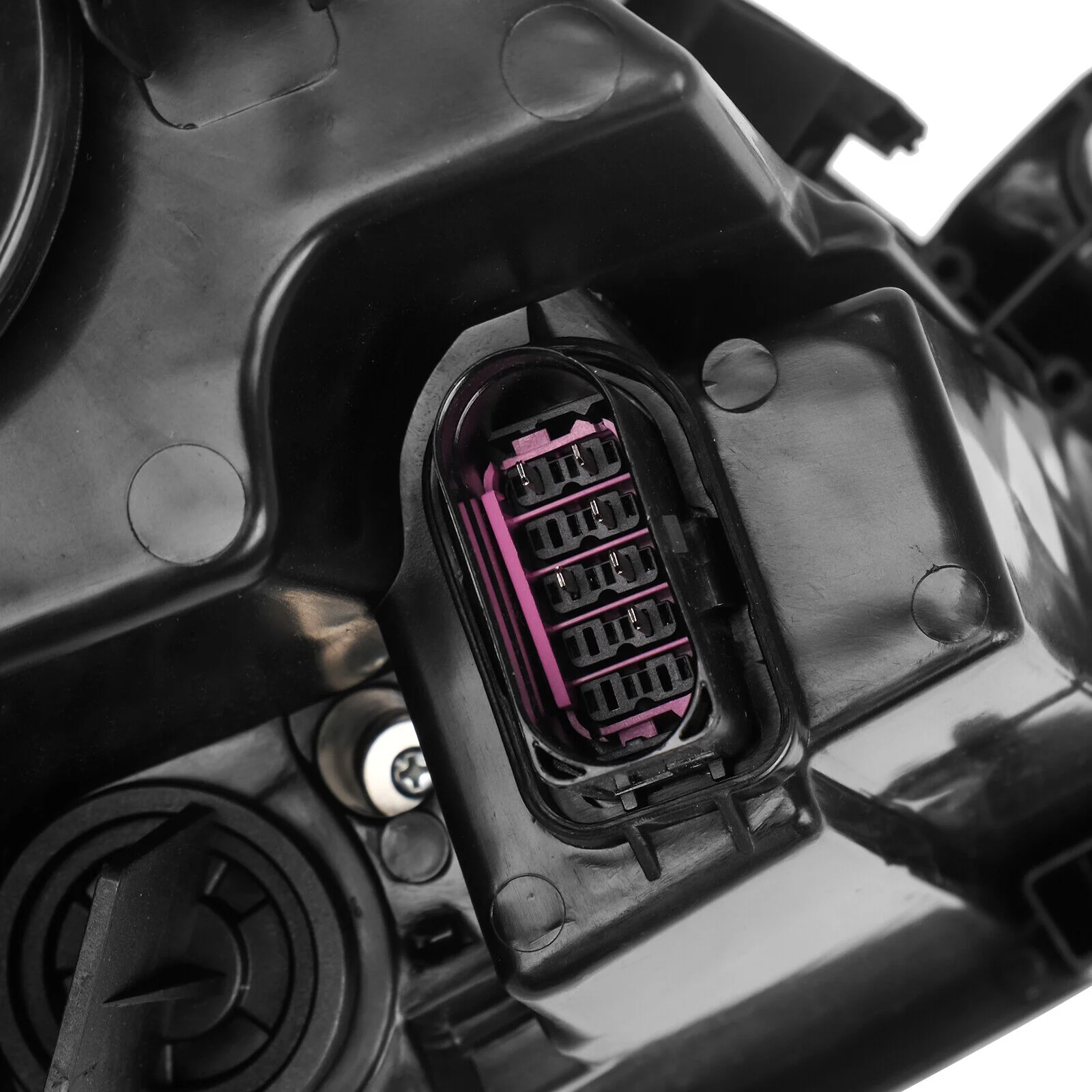 For 2011-2018 VW Jetta MK6 Base SE TDI GTI Headlights Assembly Black Halogen - Image 7