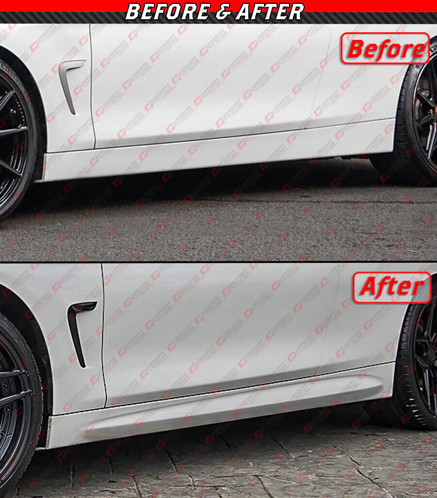 For 2014-2020 BMW F32 F33 4 Series PP Side Skirt Rocker Panel Replacement - Image 4