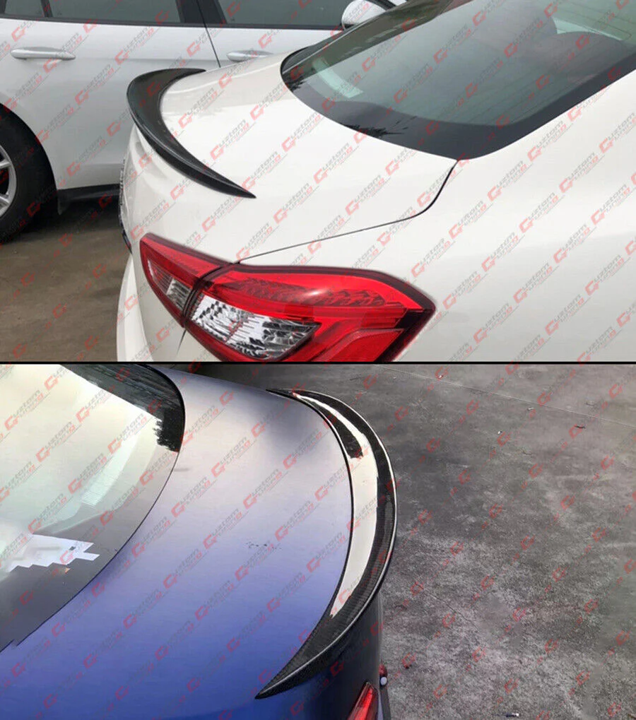 For 2014-2024 Maserati Ghibli Sport S Style Real Carbon Fiber Trunk Spoiler Wing - Image 5