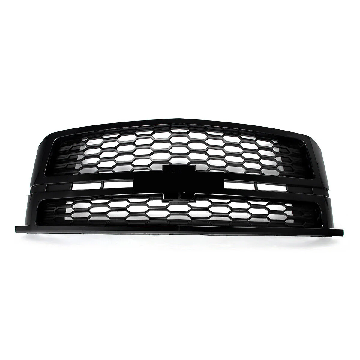 For 2015-2020 Chevrolet Tahoe Suburban LS LT Front Glossy Black Bumper Grille Grill - Image 10