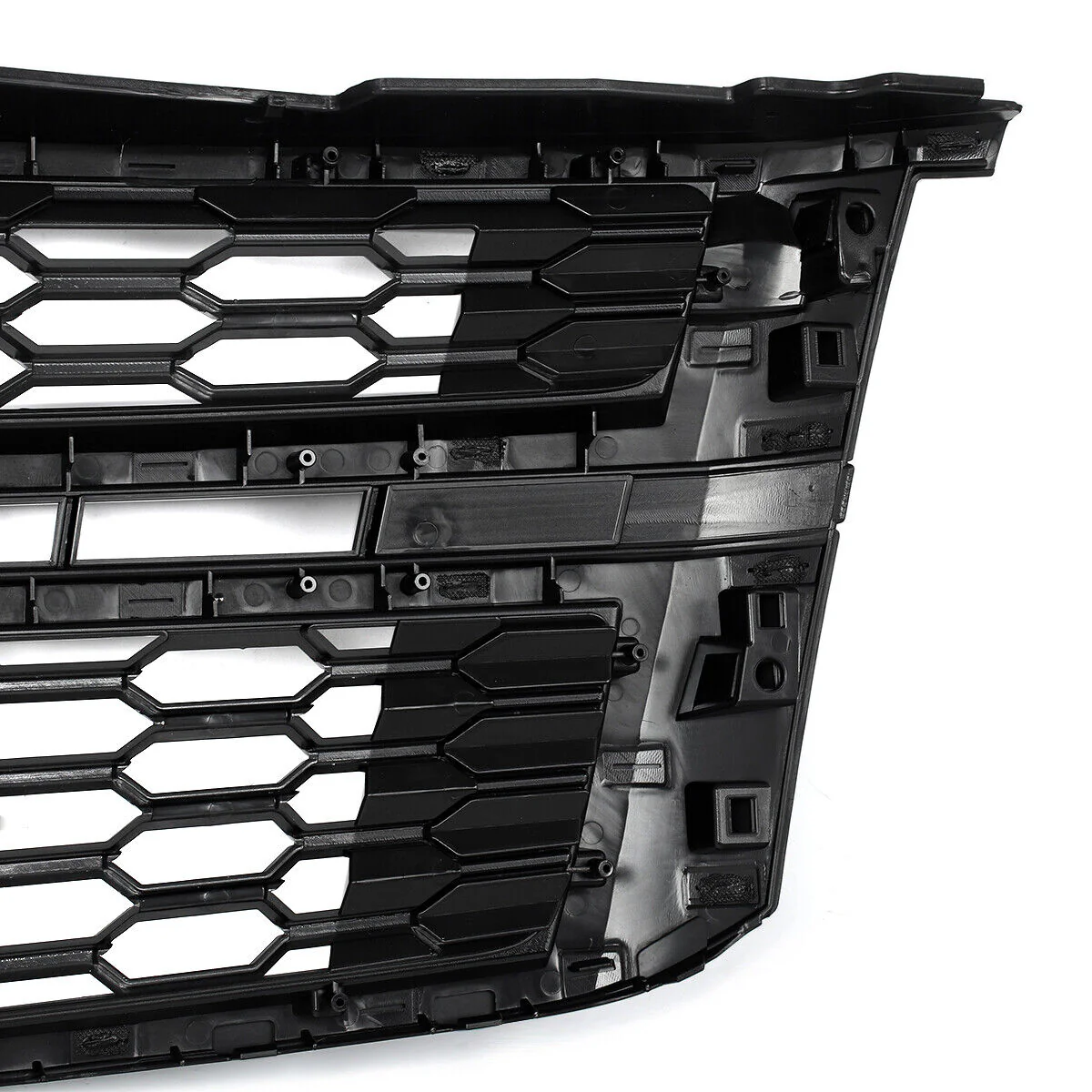 For 2015-2020 Chevrolet Tahoe Suburban LS LT Front Glossy Black Bumper Grille Grill - Image 15
