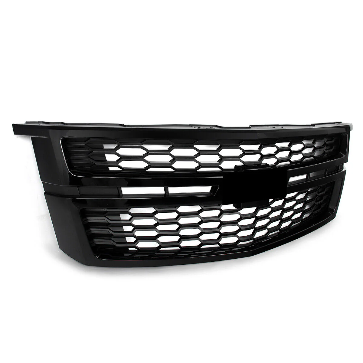 For 2015-2020 Chevrolet Tahoe Suburban LS LT Front Glossy Black Bumper Grille Grill - Image 5