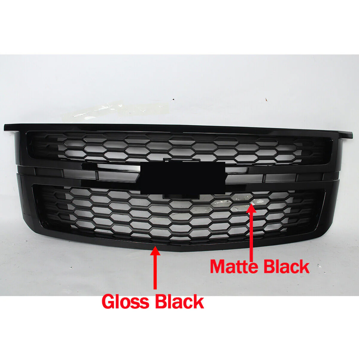 For 2015-2020 Chevrolet Tahoe Suburban LS LT Front Glossy Black Bumper Grille Grill - Image 6