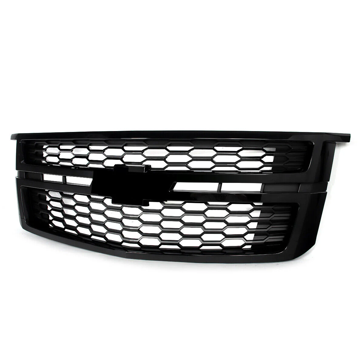 For 2015-2020 Chevrolet Tahoe Suburban LS LT Front Glossy Black Bumper Grille Grill - Image 7