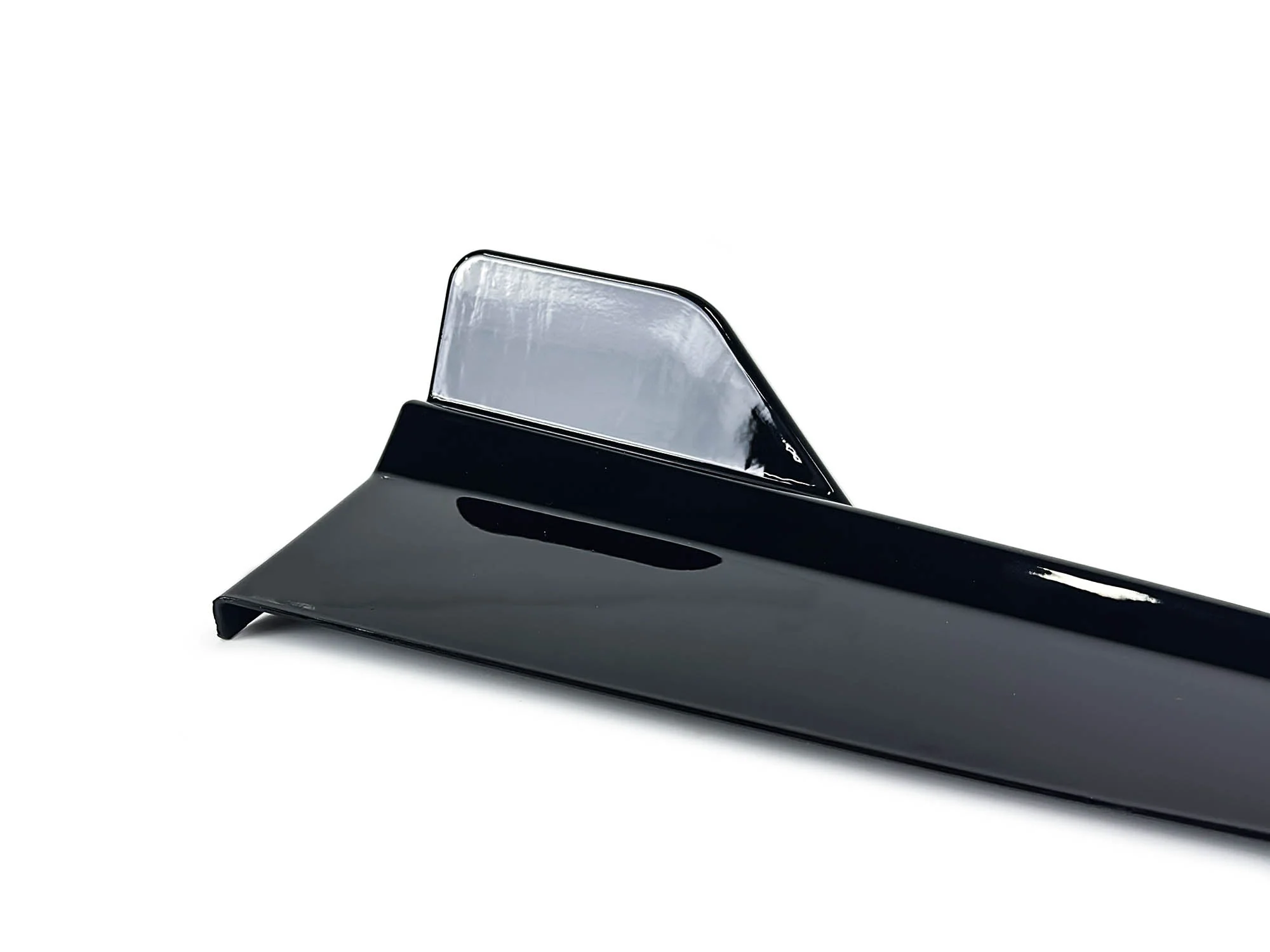 Gloss Black Rear Apron Side Splitter Kits For Mercedes C-Class W205 C300 C350 AMG 2015-2021 - Image 10