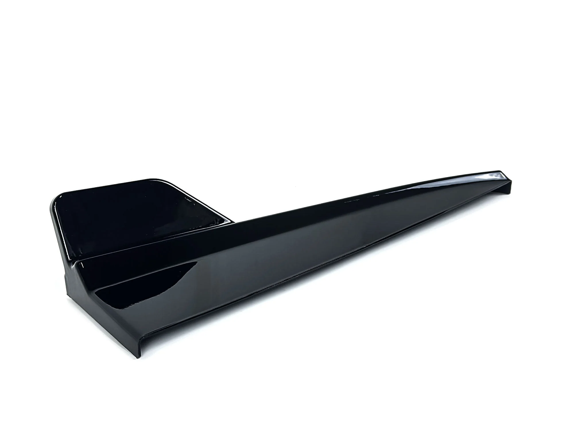 Gloss Black Rear Apron Side Splitter Kits For Mercedes C-Class W205 C300 C350 AMG 2015-2021 - Image 8