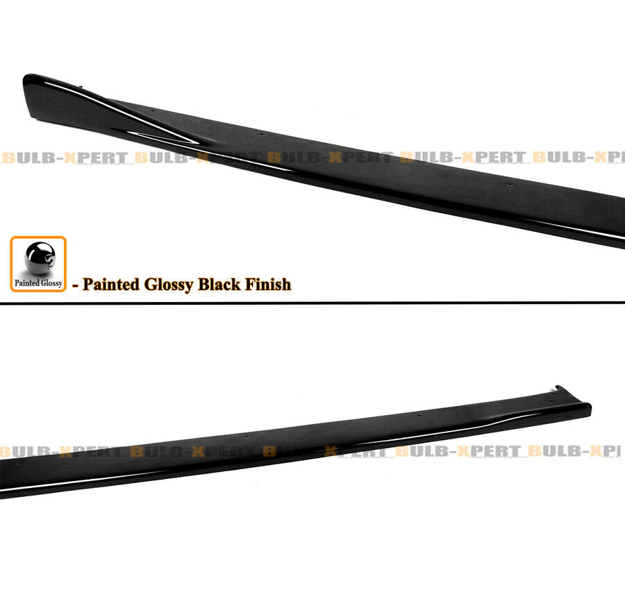 For 2015-2024 Lexus RC300 RC350 RC F Gloss Black Side Skirt Extension - Image 3