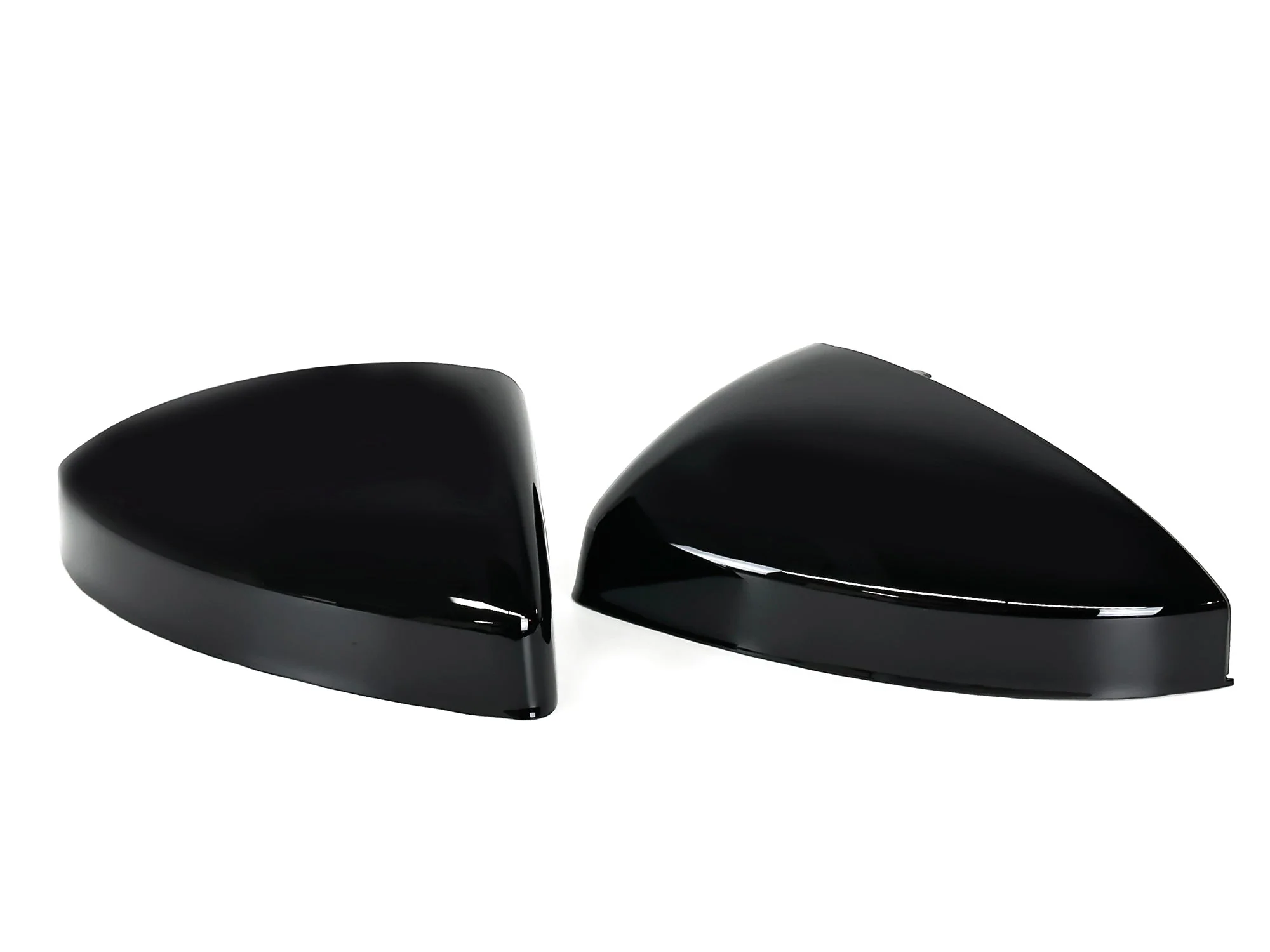 Gloss Black Mirror Cover Caps For AUDI TT MK3 TTS TTRS R8 2015-2024 w/o Lane Assist - Image 5