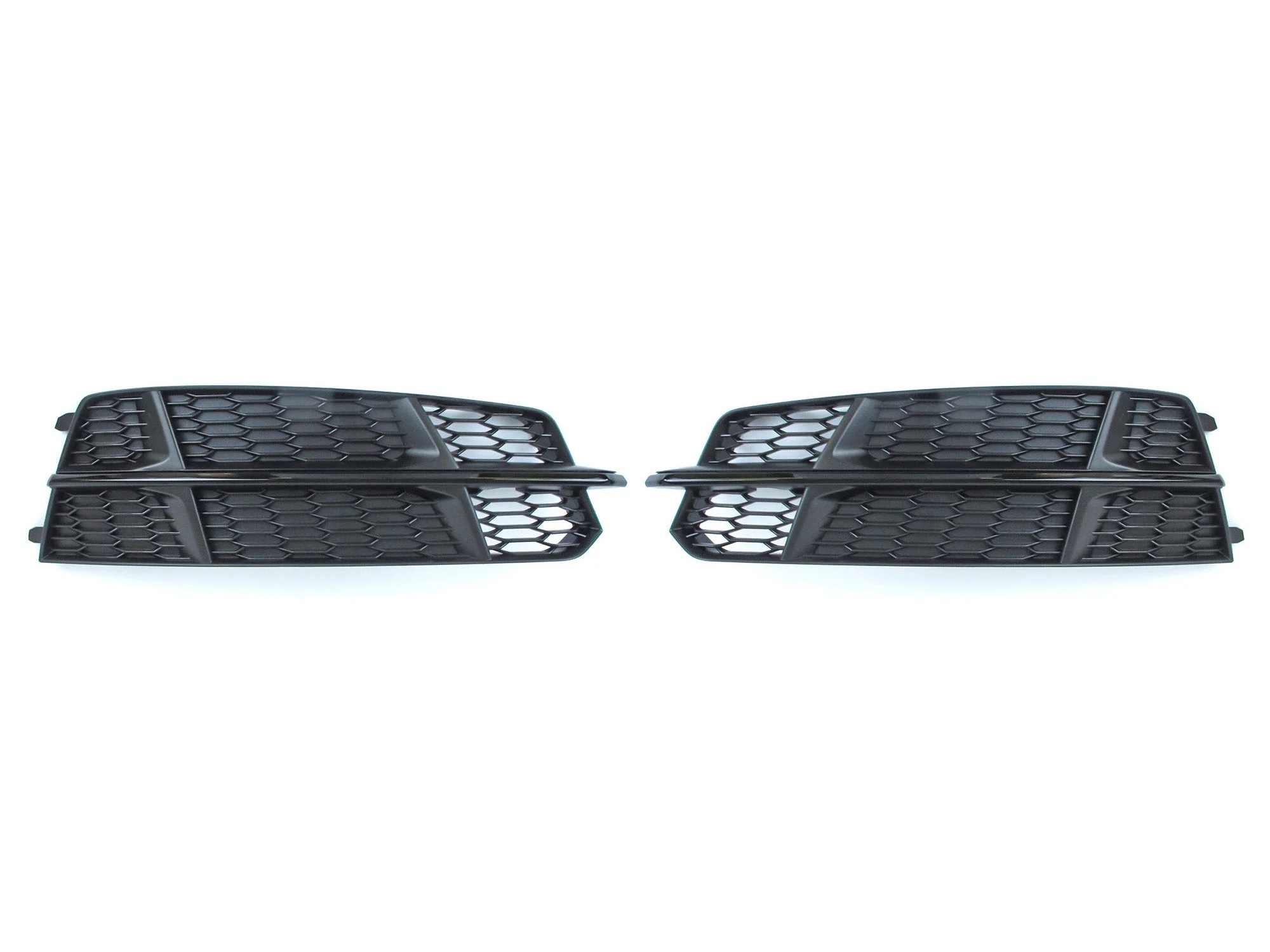 Pair L+R Fit For Pair Front Bumper Fog Light Cover Grille AUDI A6 C7 S-Line S6 2016-2018 - Image 4