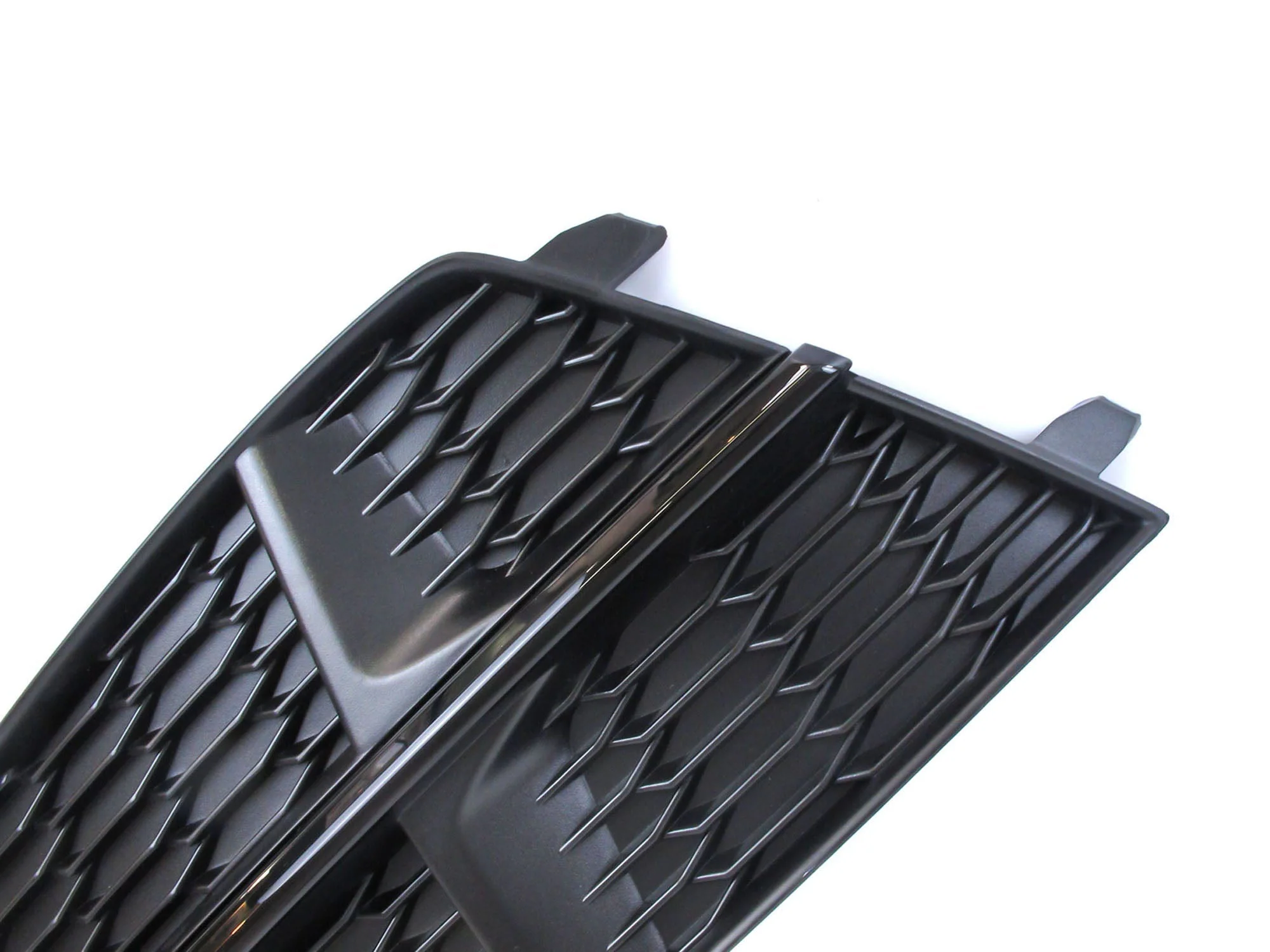 Pair L+R Fit For Pair Front Bumper Fog Light Cover Grille AUDI A6 C7 S-Line S6 2016-2018 - Image 8