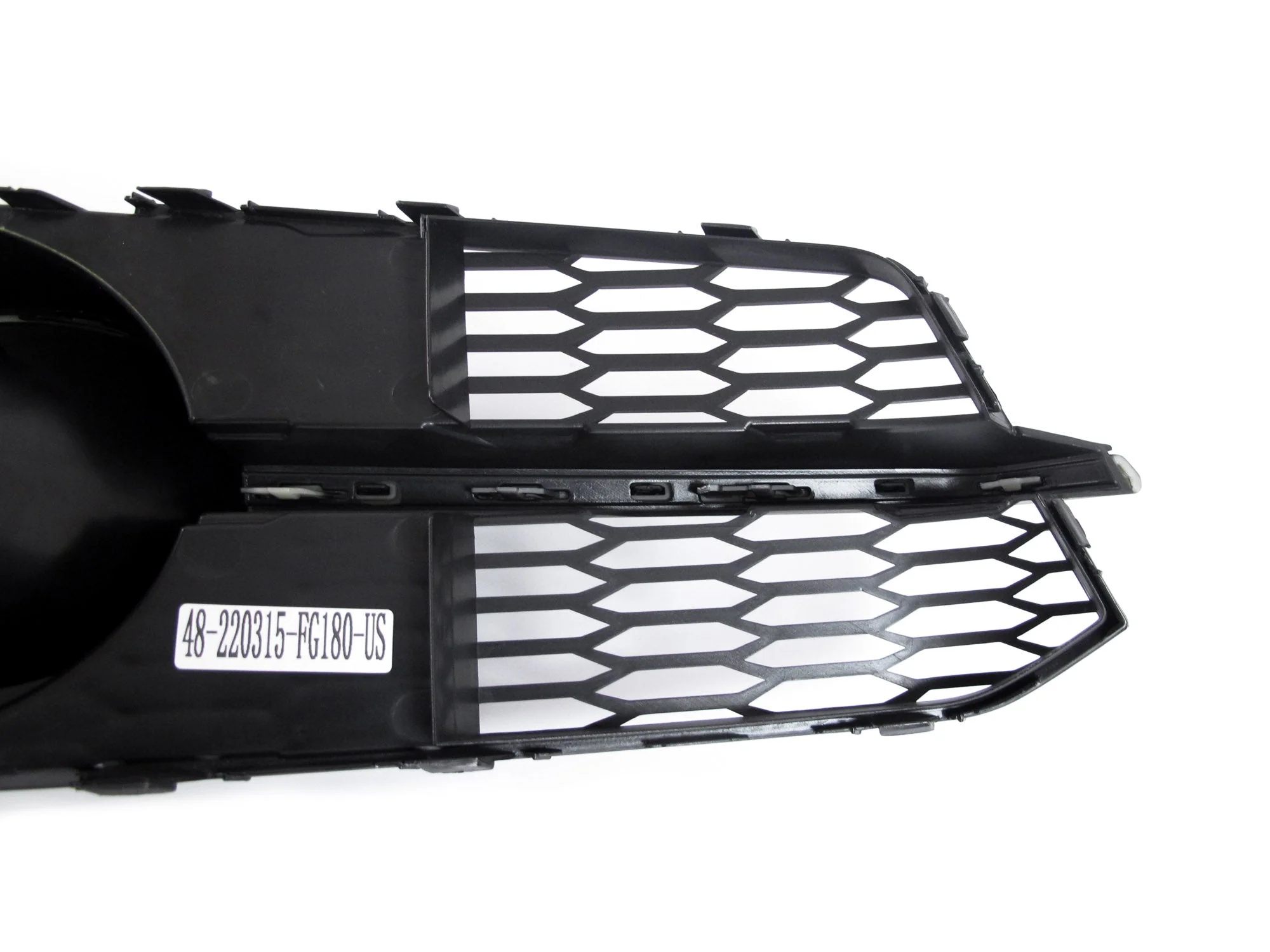 Pair L+R For Audi A6 C7 S-Line 2016-2018 Front Fog Light Grille Bezel w/ ACC Cover - Image 11