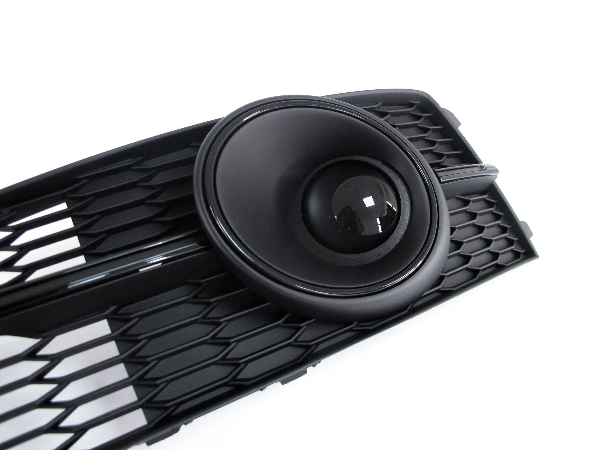 Pair L+R For Audi A6 C7 S-Line 2016-2018 Front Fog Light Grille Bezel w/ ACC Cover - Image 9