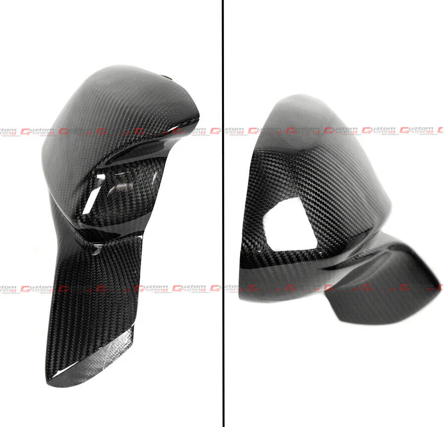 For 2016-2024 Chevrolet Camaro Dry Carbon Fiber M-Style Mirror Cover Caps Add-on - Image 4