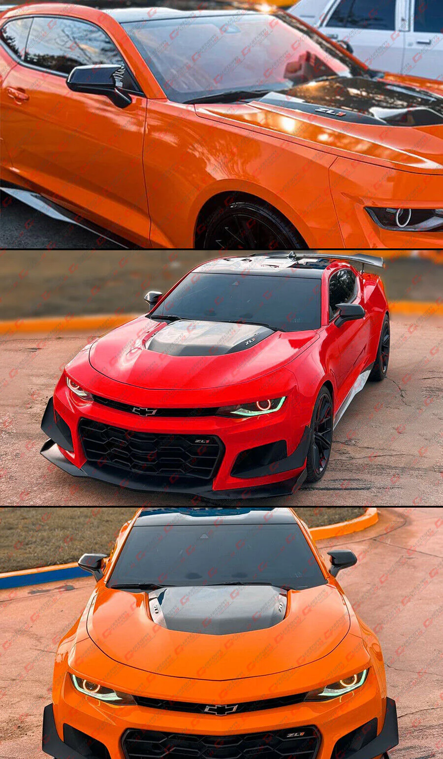 For 2016-2024 Chevrolet Camaro Dry Carbon Fiber M-Style Mirror Cover Caps Add-on - Image 5