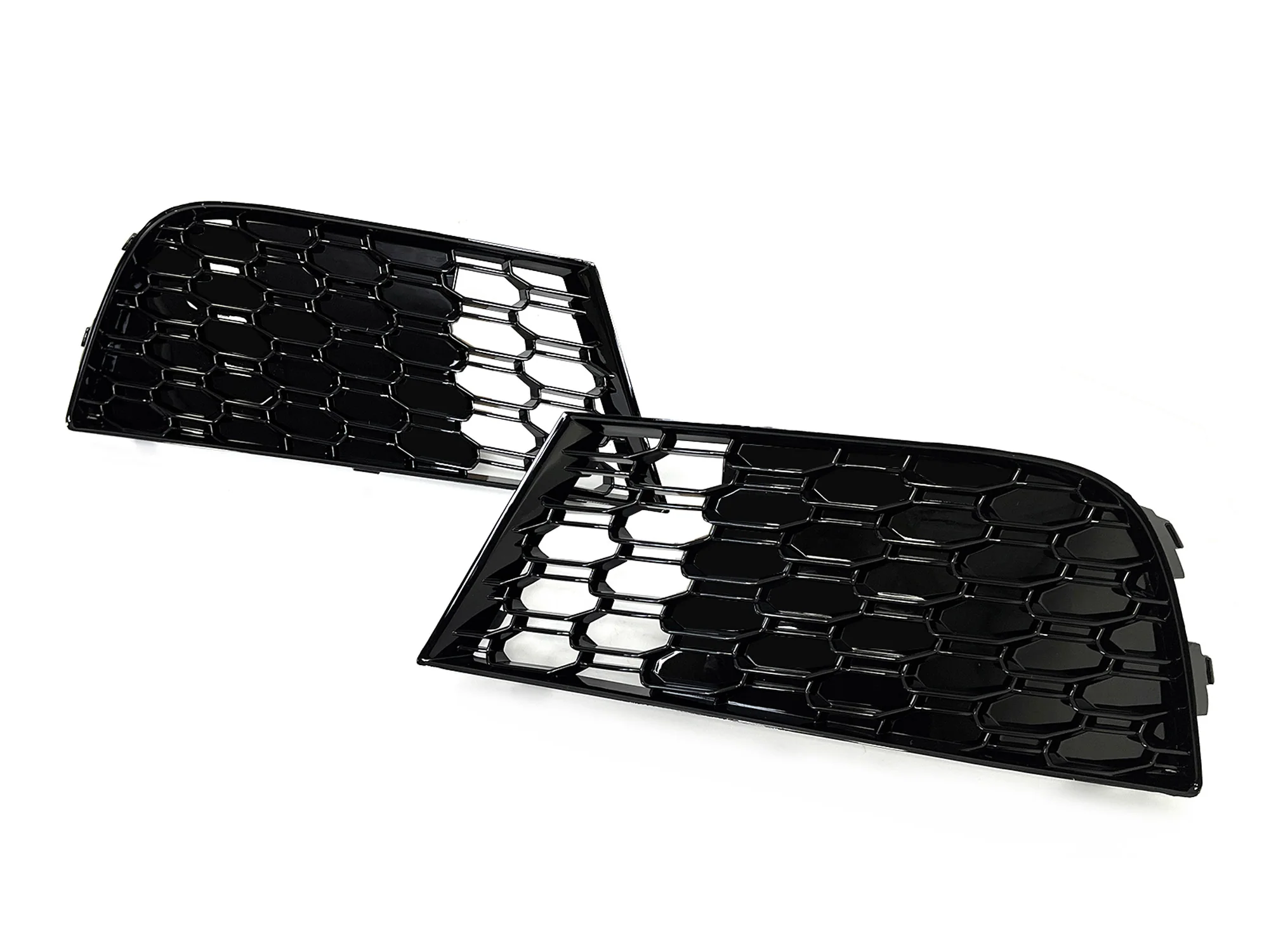 For 2017-2019 2020 Audi A3 8V S-line S3 Fog Light Grille Cover Honeycomb Grill Left+Right - Image 6