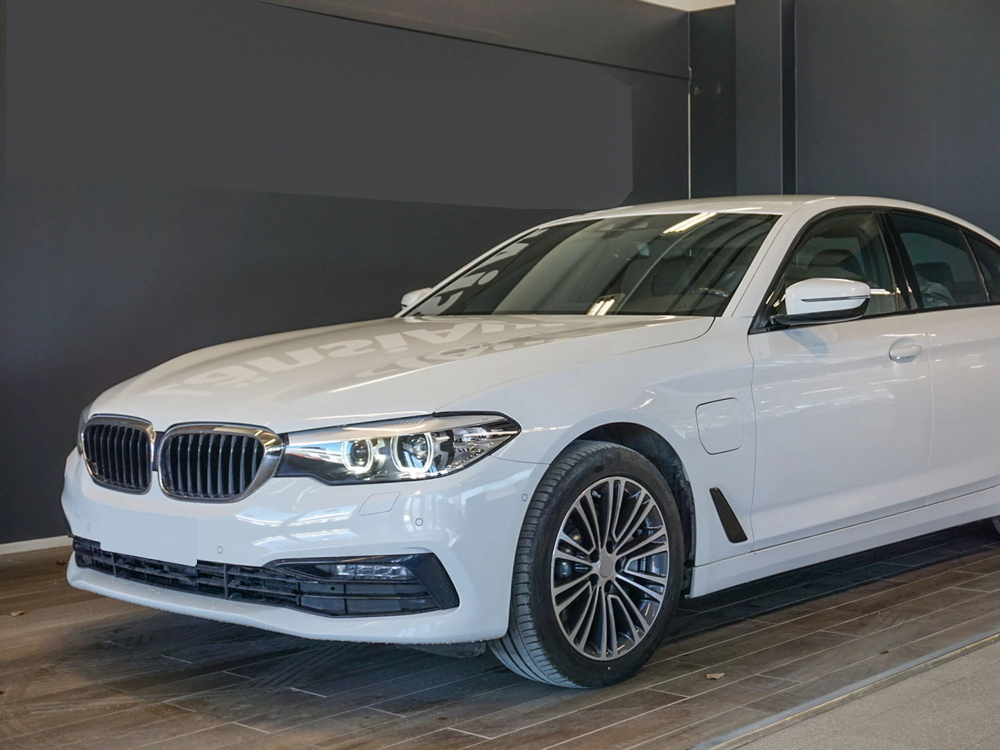 For 2017-2020 BMW 5 Series G30 540i 530i Front Fog Light Grille Trim Gloss Black - Image 2