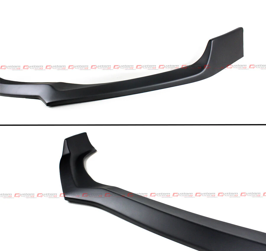 For 2017-2022 Infiniti Q60 V2 Matt Black Full Size 1Pc Front Bumper Lip Splitter - Image 4