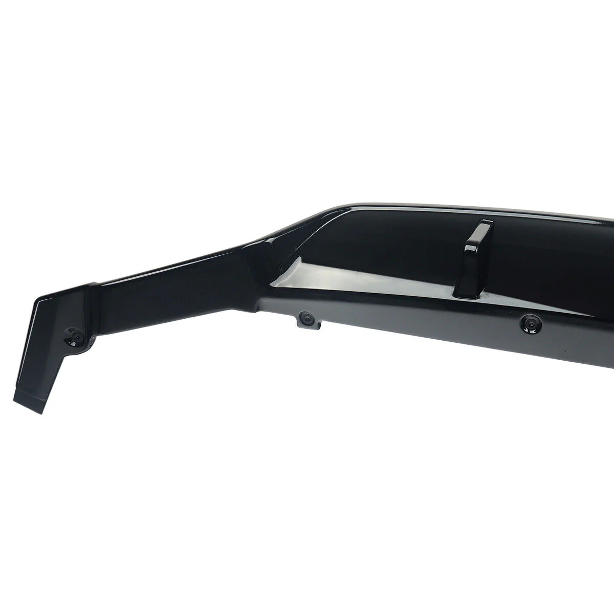 For 2017-2023 BMW G30 M-Sport Rear Bumper Diffuser Lip Gloss Black - Image 3