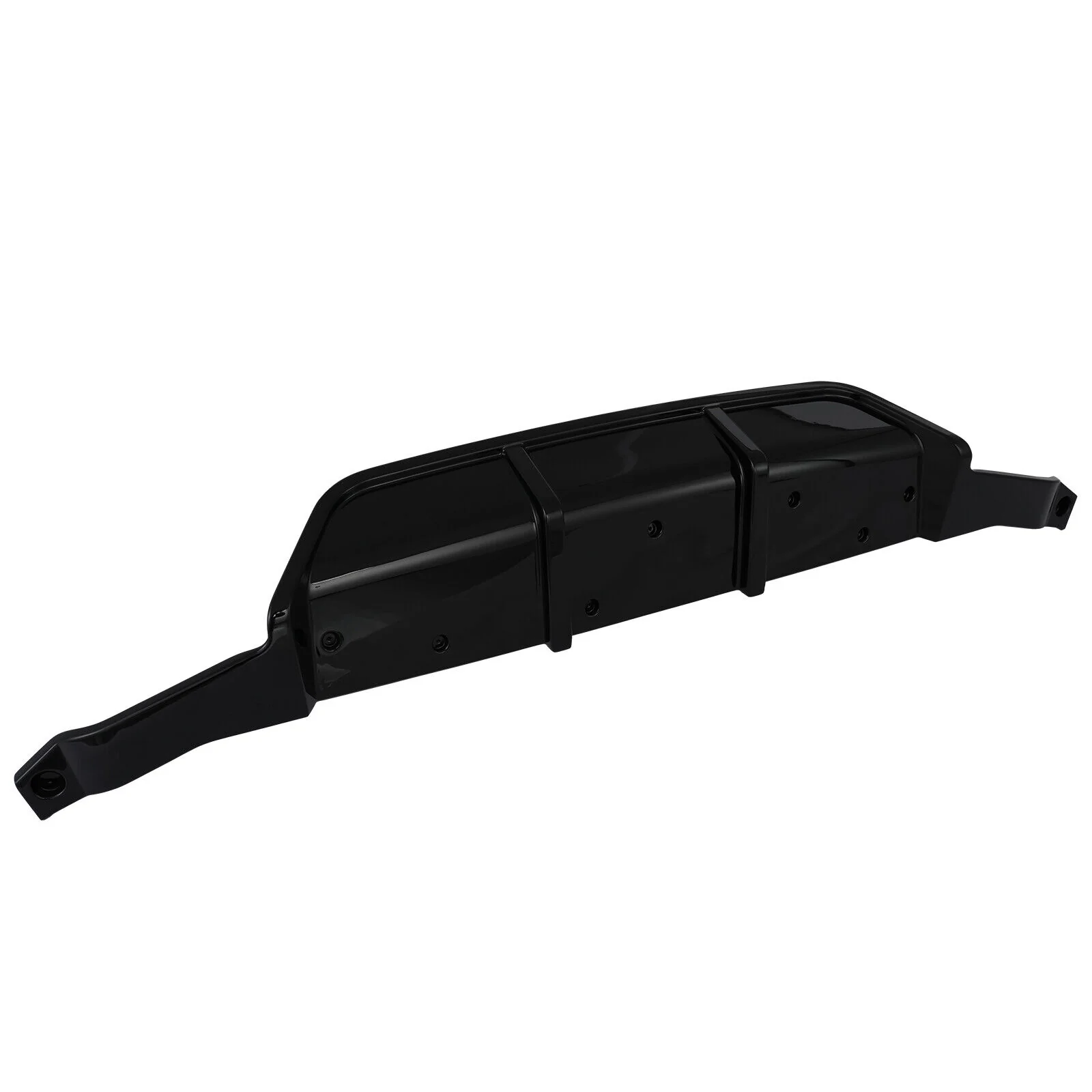 For 2017-2023 BMW G30 M-Sport Rear Bumper Diffuser Lip Gloss Black - Image 4