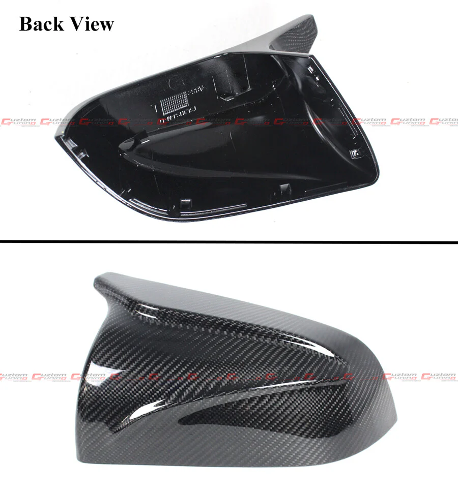 For 2017-2025 Tesla Model 3 M Style Real Carbon Fiber Replacement Mirror Covers - Image 3