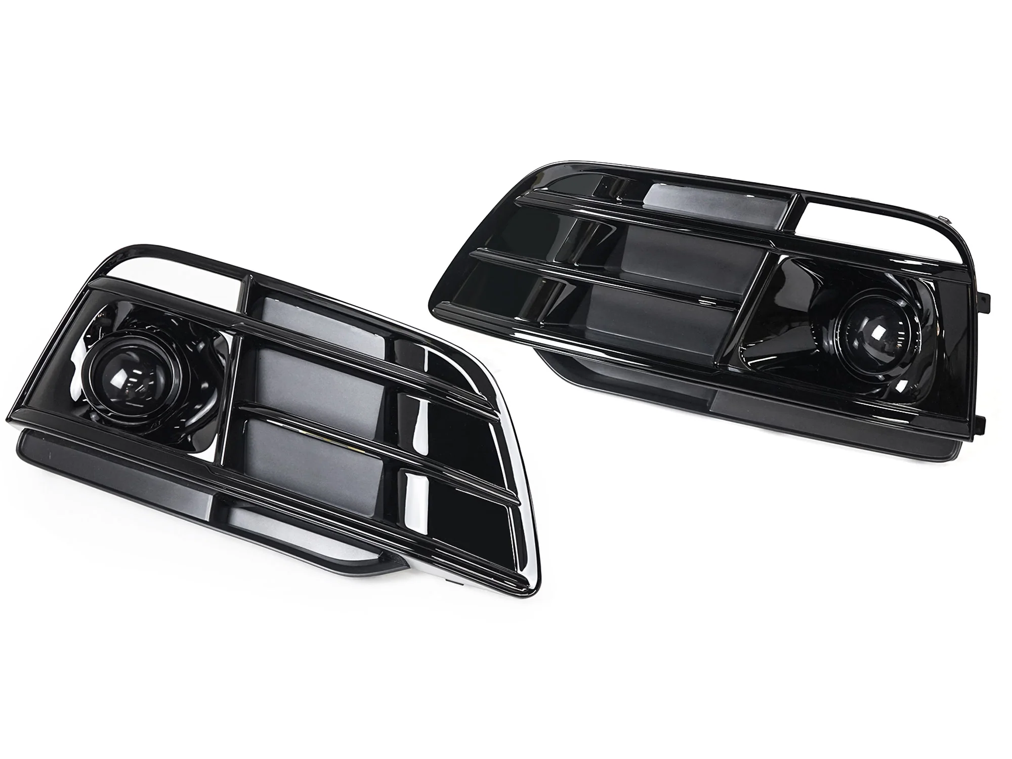 For 2018 2019 2020 Audi Q5 SQ5 Front Fog Lamp Grilles Cover Sport Model W/ACC - Image 8