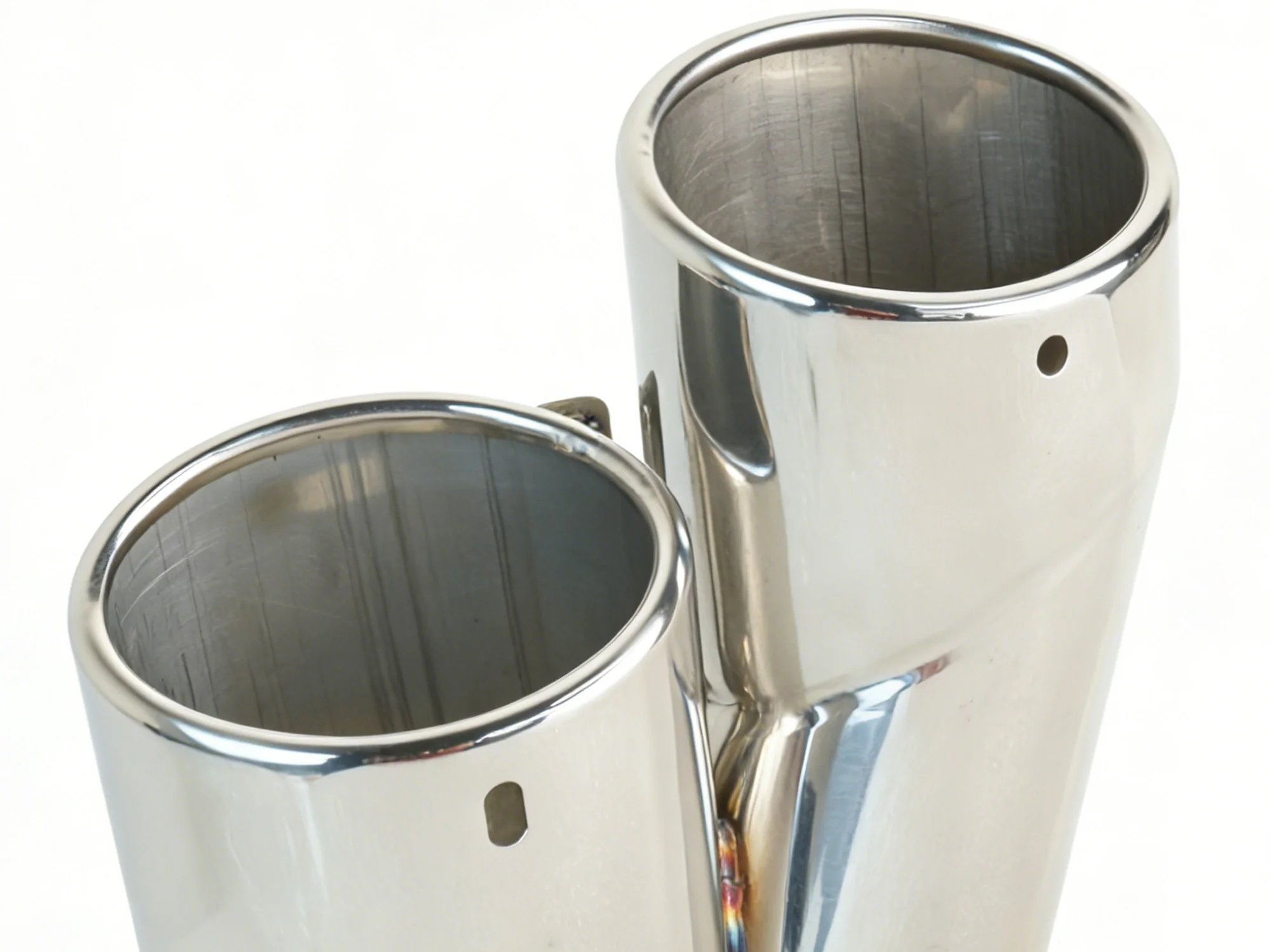 For 2018-2022 Honda Accord Sport/EX-L/Touring Quad Exhaust Muffler Tips Chrome - Image 11