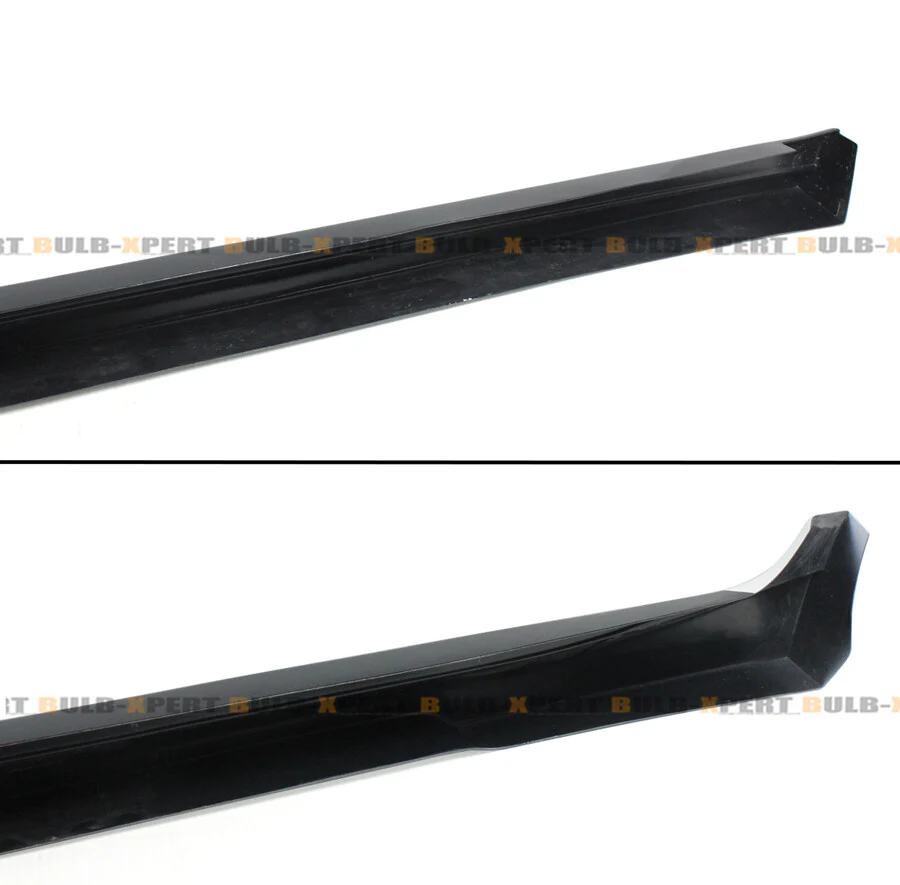For 2018-2024 Toyota 8th Gen Camry Yofer Pearl White Black 2 Tone Side Skirt Extension - Image 4