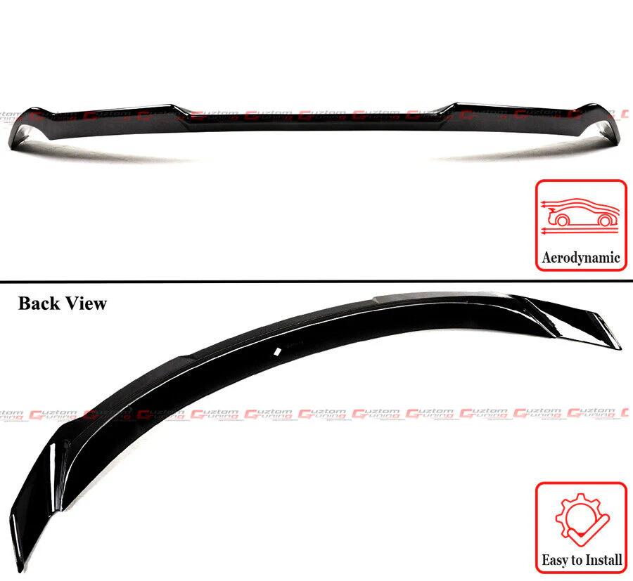 For 2018-2024 Toyota Camry SE XSE LE XLE Sedan Gloss Black Trunk Spoiler Wing - Image 2