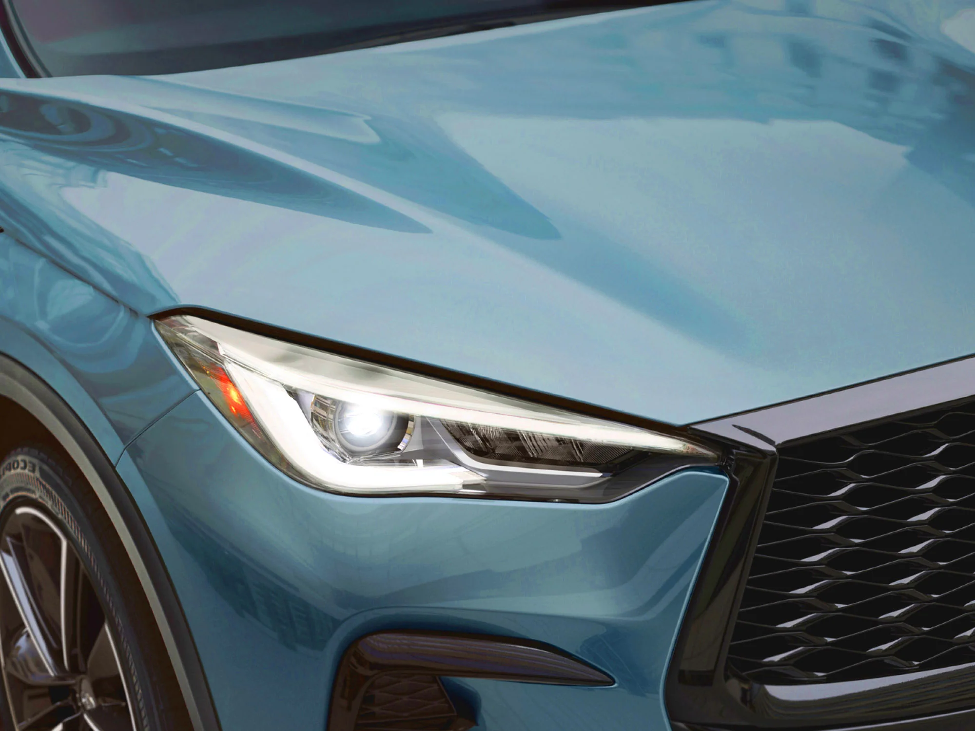 For 2019-2021 Infiniti QX50 2022 QX55 w/o AFS Projector Headlight Passenger Side - Image 2