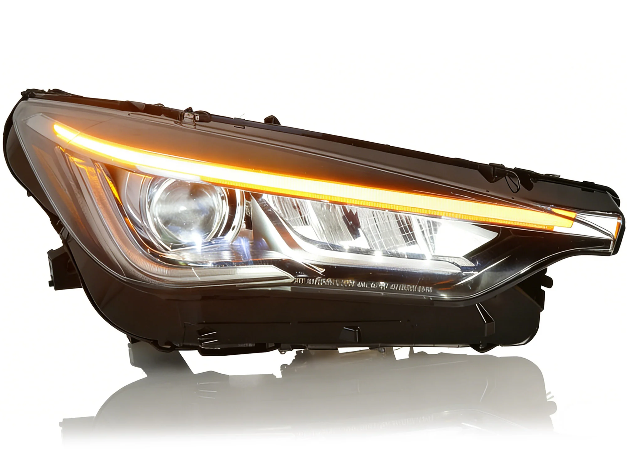 For 2019-2021 Infiniti QX50 2022 QX55 w/o AFS Projector Headlight Passenger Side - Image 3