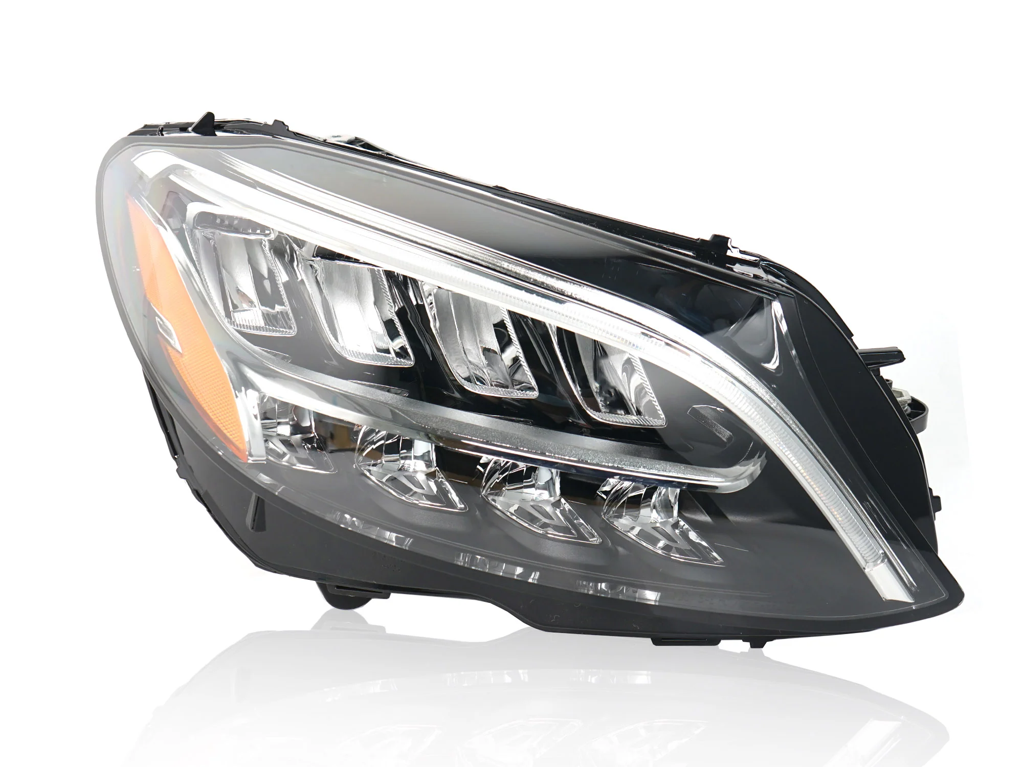 Passenger For 2019-2021 Mercedes-Benz W205 C-Class C200 C300 C43 C63 RH Right Pass Headlight LED 5-Pins - Image 4