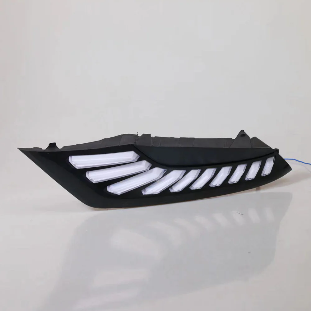 For 2019-2023 Mazda 3 Sedan DRL LED daytime running lights Turn signal lamp Pair - Image 5
